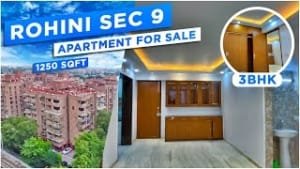 flat in rohini sector 9