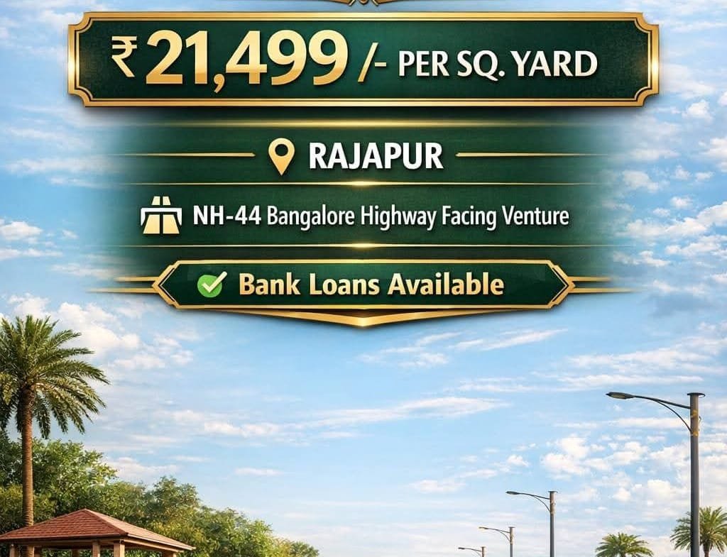 Plot for Sale in Rajapur Hyderabad